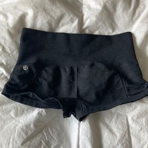Black Lululemon shorts